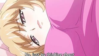 step Brother gets a boner when step Sister sits on him - Hentai [Subtitled]