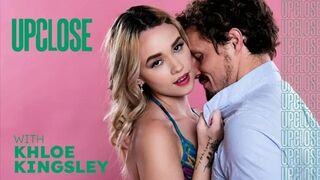 Petite Newcomer Khloe Kingsley Enjoys Intense Pussy Eating before getting Har...