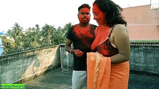 18yrs Tamil boy fucking two beautiful milf bhabhis together at Holi festival